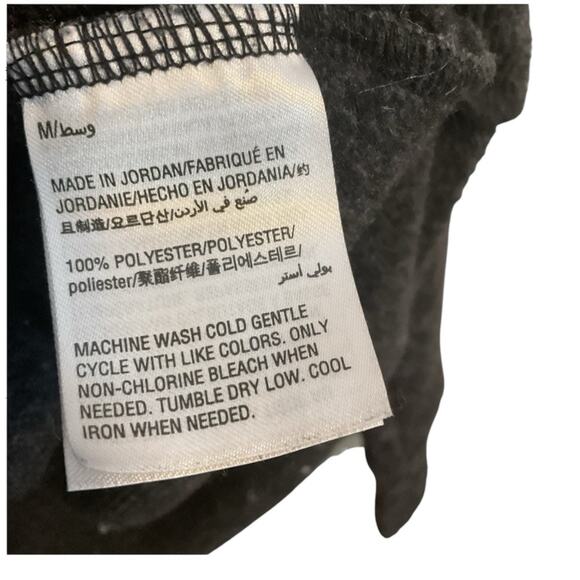 Ideology Sweater Women's Size M Charcoal Gray Cowl Neck Active Pullover - Picture 10 of 10